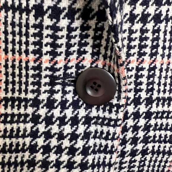 Vintage Pendleton Blazer Womens 10 Plaid Wool Smith College Tartan Made in USA - Picture 5 of 16
